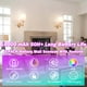 thumbnail image 2 of Aplique de pared inalámbrico a pilas slywise dorado con luz RGB, 2 of 6