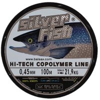 Balsax - Nylon Pesca Silver Fish 0,45Mm 100Mts 25,9Kg Sil Blue