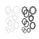 thumbnail image 1 of Recortes De Encaje Fiocias Para Álbumes De Recortes 20 Piezas, 1 of 5