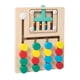 thumbnail image 1 of Tablero De Rompecabezas De Madera Montessori Para Niños, Tablero Educativo Preescolar Para Regalo, 4 Colores, 1 of 3
