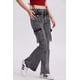 thumbnail image 2 of Jeans Mujer Flare Cargo Gris, 2 of 4