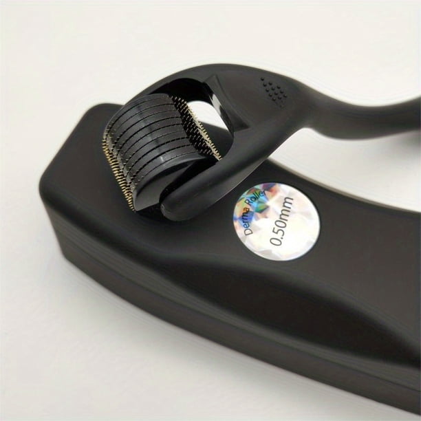 Rejuvenate Your Skin with a Titanium Matt Black 540 Derma Roller - Reduce the Look of Aging!