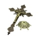 thumbnail image 4 of Crucifijo De Pie, Estatua Católica De Jesús En La Cruz Para Mesa De Oración Y Altar, 4 of 5