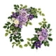 thumbnail image 3 of Juego de 2 flores de arco de boda, arreglo floral, decoración de boda, flor artificial para recepción, adorno para el hogar del Día de San Valentín Púrpura, 3 of 5