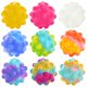 thumbnail image 1 of Pelota Fidget Toy Genuvi Pop Fidget Toys, 9 unidades con obsequios para fiestas, 1 of 6