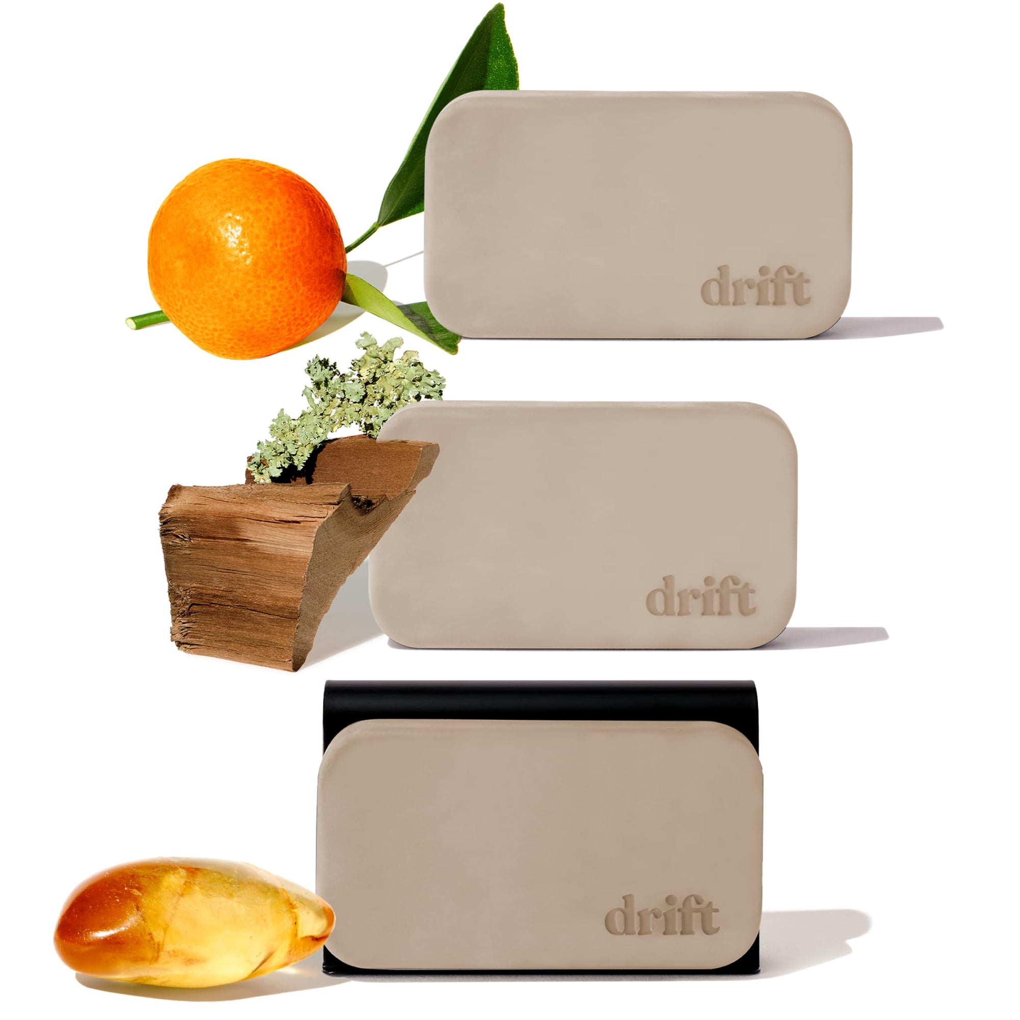 Ambientador Para Coche Drift Stone, Eliminador De Olores Para Coche, Paquete De 3