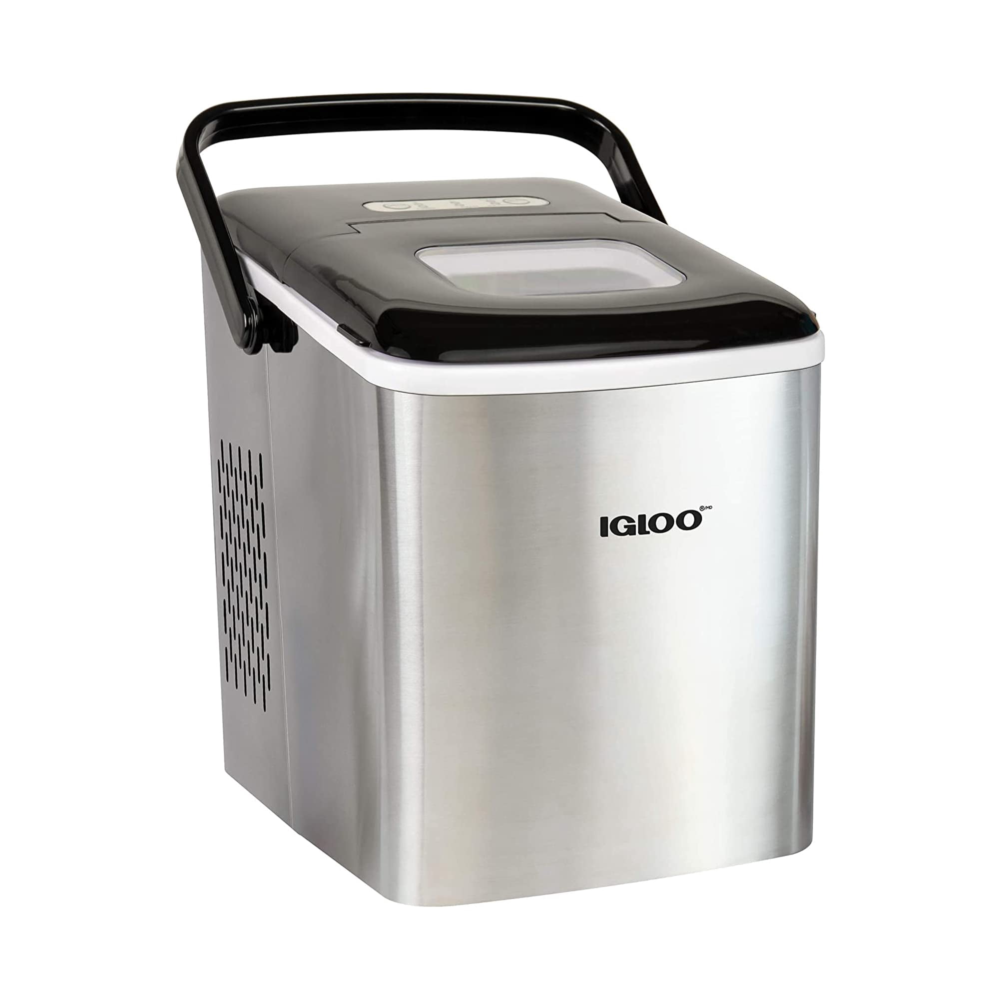 Máquina De Hacer Hielo Igloo Iceb26hnss 12 Kg 24 H Inox