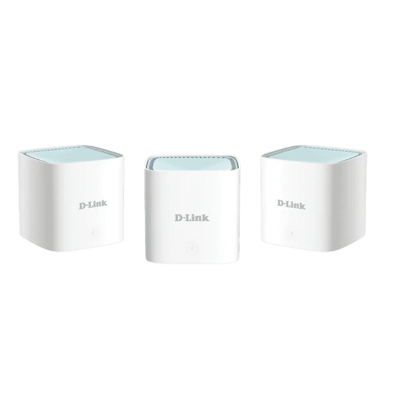 Sistema Mesh Wi-Fi 6 AX1500 D-Link M15 (3-Pack) – Cobertura Total Inteligente para Todo tu Hogar