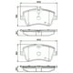 thumbnail image 1 of Pastillas Freno para auto MOTAQUIP LVXL1076, 1 of 2