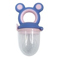 Genérico - Set 5 Chupete Alimentador De Frutas Papilla Forma Oso Lau