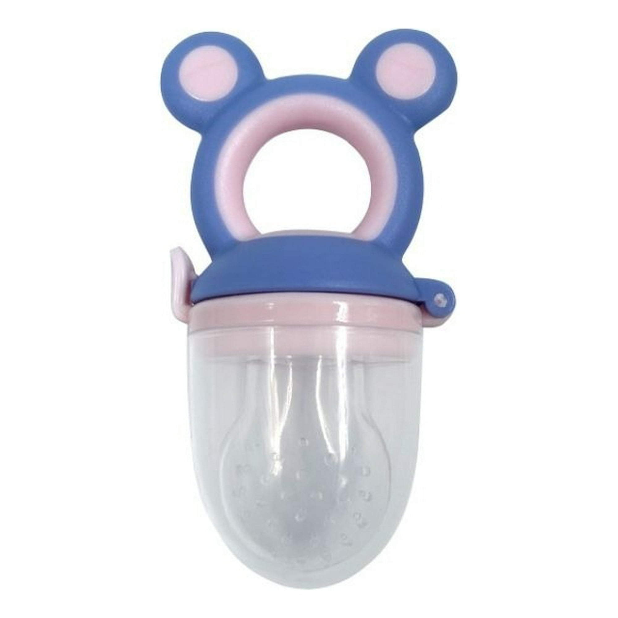 Genérico - Set 5 Chupete Alimentador De Frutas Papilla Forma Oso Lau