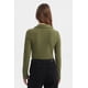 thumbnail image 3 of Polera Mujer Manga Larga Verde Militar Claro, 3 of 4