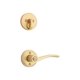thumbnail image 2 of Manilla de cerradura de puerta Combo Deadbolt Kwikset Sedona en latón satinado, 2 of 8