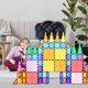 thumbnail image 2 of Juego de 100 piezas PicassoTiles Magnet Building Tiles para niños, 2 of 9