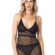 thumbnail image 3 of Baby Doll Mesh Y Encaje Con Bikini | Estilo Sensual, 3 of 3