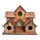 thumbnail image 5 of Nido De Colibrí Colgando Cabaña De Madera Casa Para Pájaros Para Gorriones Pinchas Rompiendo, 5 of 5