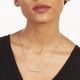 thumbnail image 3 of Collar Elegant Confetti Lily White con Baño de Oro Blanco 18k y CZ, 3 of 10