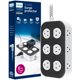 thumbnail image 1 of Regleta Philips Adapt de 12 tomas, 3000 J, USB-C y 2 USB-A, cable de 6 ft, 1 of 3