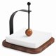 thumbnail image 1 of Porta servilletas Celestree 18x18 cm de madera de nogal, 1 of 7