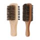 thumbnail image 3 of Cepillo Para Bigote De Barba Con Cerdas De Pelo De Doble Cara Para Hombres De 2 Piezas Con Mango De Madera, 3 of 5