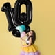 thumbnail image 4 of Globos de aluminio negros, decoraciones digitales para fiestas de cumpleaños, globos digitales, 4 of 6