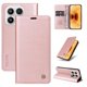 thumbnail image 5 of Funda Billetera de Cuero para Xiaomi 17 con Tarjetero y Soporte - Tapa Magnética Rosa, 5 of 5