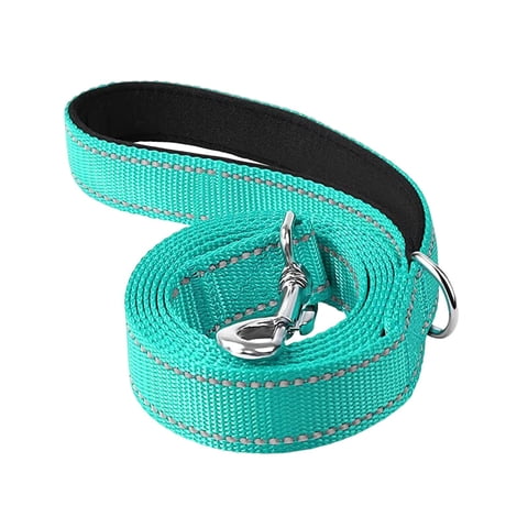 Ioensy - Correa Reflectante Para Perros Puppy Strong Heavy Duty Para Perros Grandes, Medianos Y Pequeños, Verde