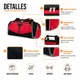 thumbnail image 2 of Bolso De Viaje 65l Impermeable 4 Bolsillos, 2 of 3