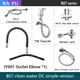 thumbnail image 1 of Shampoo basin massage spa head therapy curved waterfall shower shampoo bowl basin hairdressing station beauty salon supply, 1 of 3