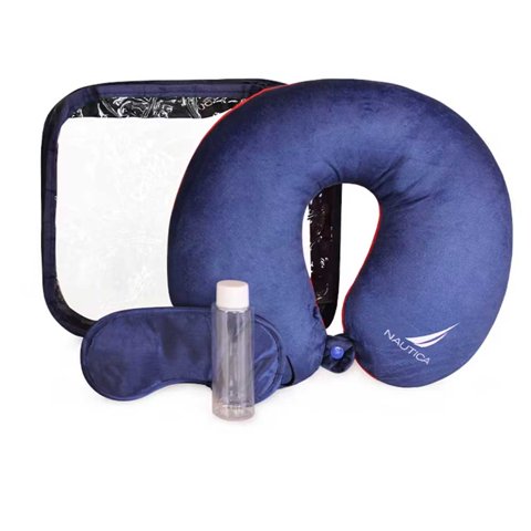 Nautica - Kit De Viaje 4 Piezas Azul-Rojo