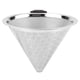 thumbnail image 1 of 1 filtro de café manual de acero inoxidable, reutilizable, cónico., 1 of 5