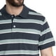 thumbnail image 5 of Polera Hombre Piqué Listada Cuello Camisero Bolsillo Pecho, 5 of 7