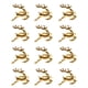 thumbnail image 1 of 12x Anillos Para Servilletas De Alce Para Cenas Para Reuniones Familiares De Acción De Gracias Dorados, 1 of 4