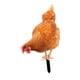 thumbnail image 3 of Estaca De Estatua De Animal De Pollo Realista Para Patio, Piscina, Porche Delantero, 27 Cm X 16,3 Cm, 3 of 5