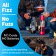 thumbnail image 5 of Kit Máquina de soda DrinkMate OmniFizz + 4 cilindros de CO2 + Botella, 5 of 8