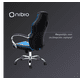 thumbnail image 4 of Silla Gamer Nibio Rookie Reclincable Cuero PU Azul, 4 of 5