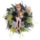 thumbnail image 2 of Corona De Halloween Para Puerta De Entrada, Corona Artificial Para Dormitorios, Ventanas Interiores, 2 of 3