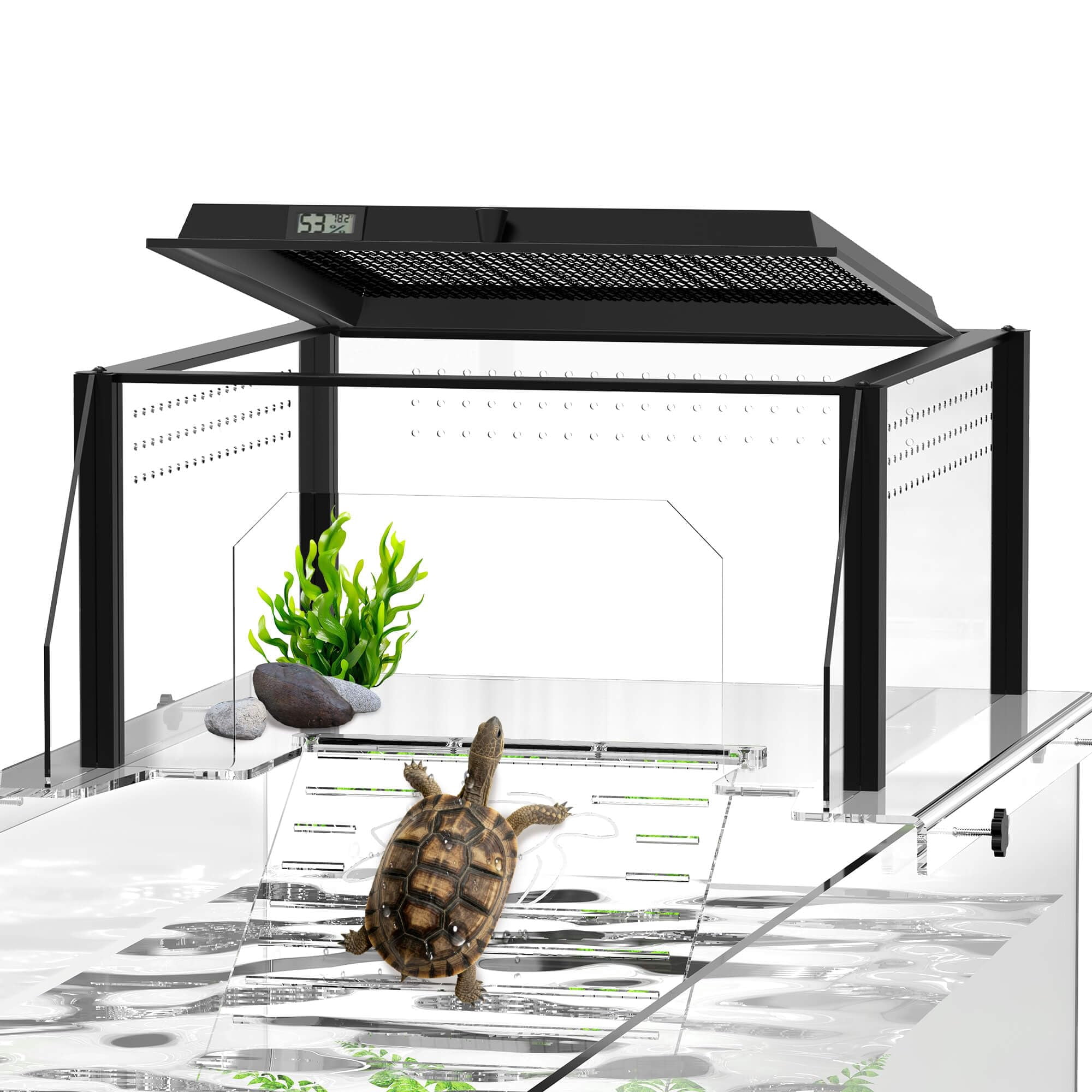 Plataforma de Descanso GYACS 43‑48 cm para Tortugas Acuáticas