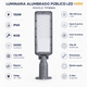 thumbnail image 5 of Luminaria Alumbrado Público LED 150W IP65 IK08 5000K Titania, 5 of 7