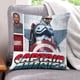 thumbnail image 1 of Capitán América 4 Fundas de almohada de terciopelo con tema, regalos de funda de almohada, decoración para el hogar, cojín de lanzar, regalo de cumpleaños para fans y parejas.30*30cm., 1 of 6