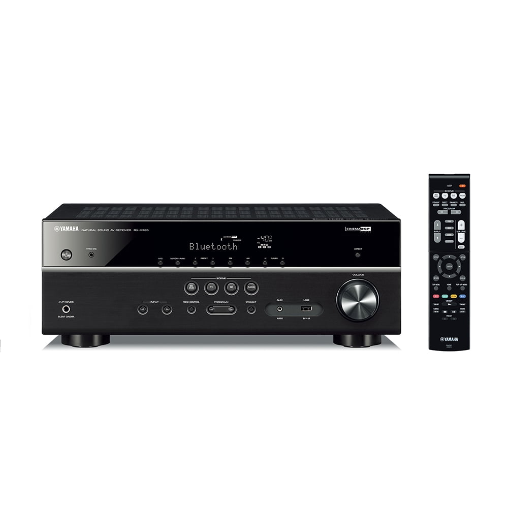 Receiver Av Bluetooth Yamaha 5.1 Canales Modelo Rx-V385