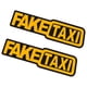 thumbnail image 3 of 2 Piezas Pegatinas De Coche Calcomanías Accesorios Exteriores Para Motocicletas Amarillo Negro, 3 of 5