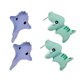 thumbnail image 2 of 2 Pares De Aretes De Aleación Para Morder Animales Lindos Tachuelas Versión Coreana Mini Regalos Para Perros, 2 of 5