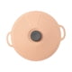 thumbnail image 3 of Tapa De Olla De Silicona Resistente Al Calor Con Asa Para Almacenamiento De Alimentos Platos Tazas Naranja 28cm, 3 of 3