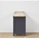 thumbnail image 3 of Aparador Buffet "Gael" Mueble de Comedor Artesanal de Madera - Gris Grafito - 150x40x80 cm, 3 of 3