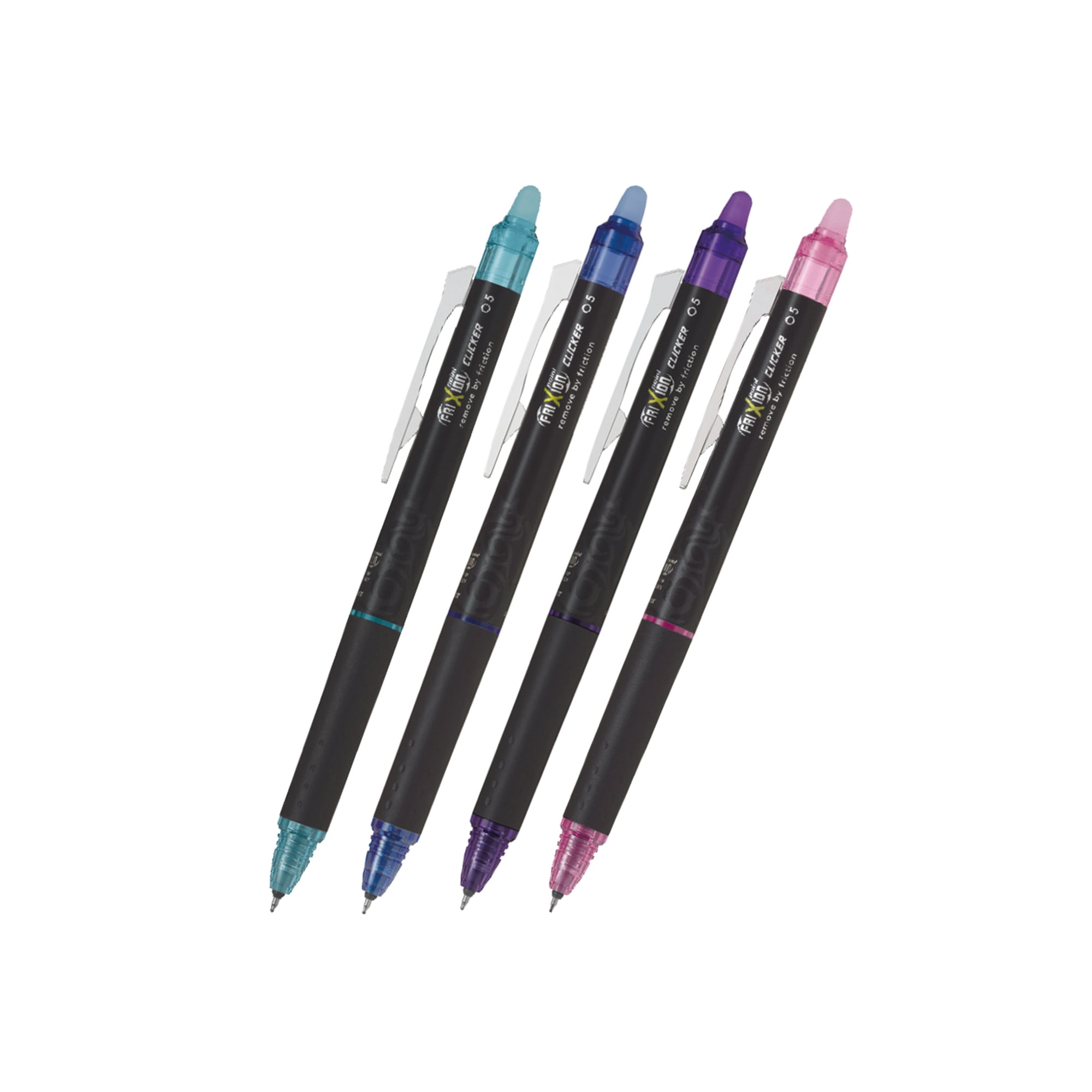 Set 4 Lápices Gel Frixion Black Edition 0.5mm (02) Pilot