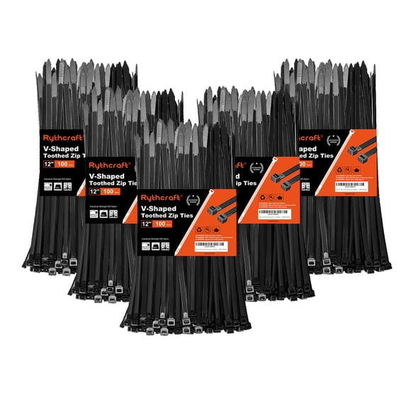 Brida Rythcraft 30 cm 90 kg (forma V) – Pack de 400 unidades