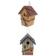 thumbnail image 3 of 2x Country Cottages Wood Bird House Hanging Birdhouse Condo Garden Decoraciones, 3 of 3