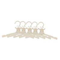Magideal - 5 Perchas Para Bebé Con Muescas En Los Hombros. Diseño Compacto Que Ahorra Espacio, Ideal Para La Habitación De Los Niños, Ropa De Gato, Paños Y Toall Jirafa