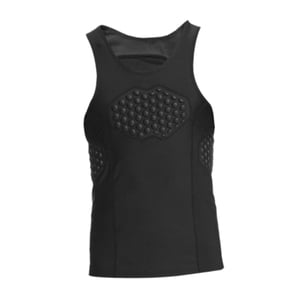 Ioensy - Chaleco Acolchado Para Hombre Chaleco De Compresión De Secado Rápido Para Softbol Baloncesto Adulto L